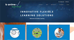 Desktop Screenshot of bonlinelearning.com.au
